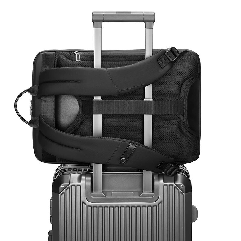 Waterproof Business Laptop Backpack 15.6 Inch usb Notebook F