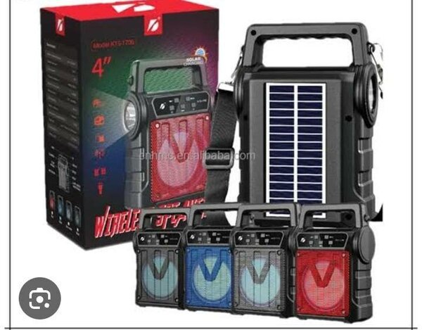 Solar +Bluetooth speaker +Torch light