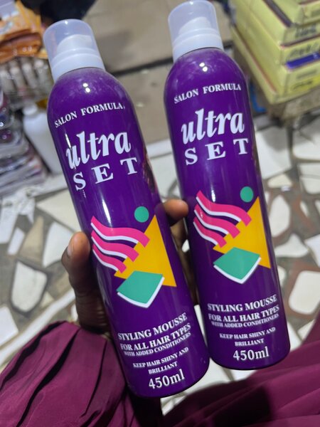 Ultra Set Hair Mousse 450ml
