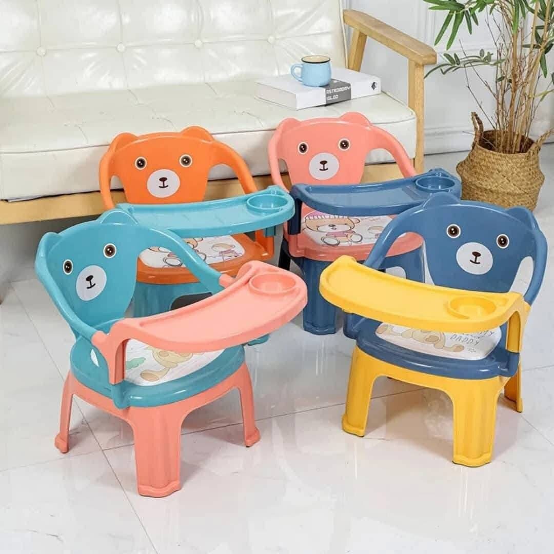 Chaise Enfant Ours avec Plateau