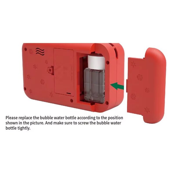 Appareil à bulles musical enfants