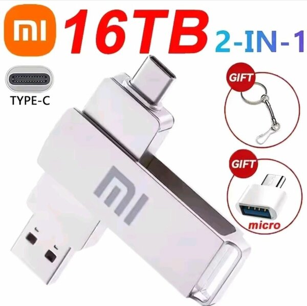 Clé USB 2-en-1 16TB