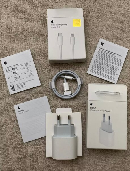 Быстрая зарядка на айфон 20w оригинал