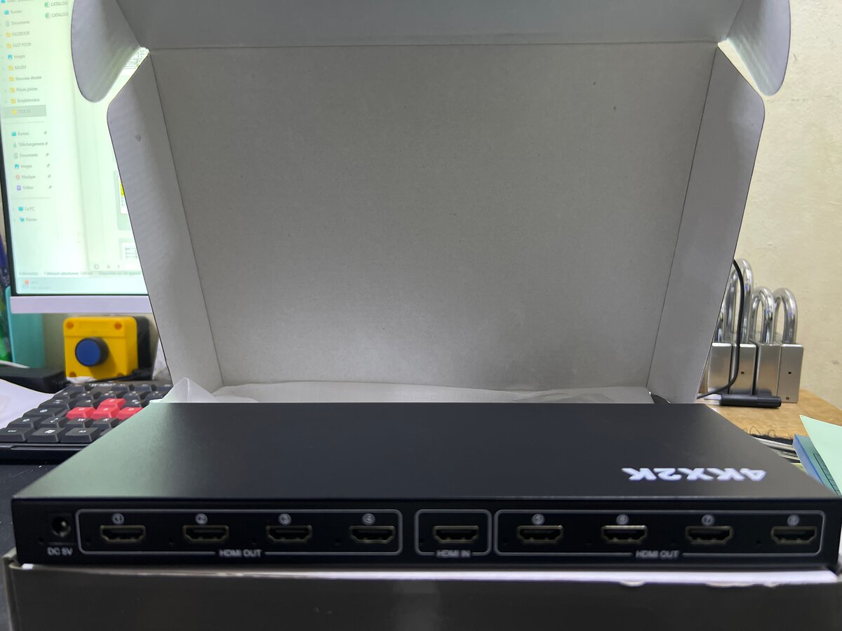 Splitter HDMI 8 Ports 4Kx2K