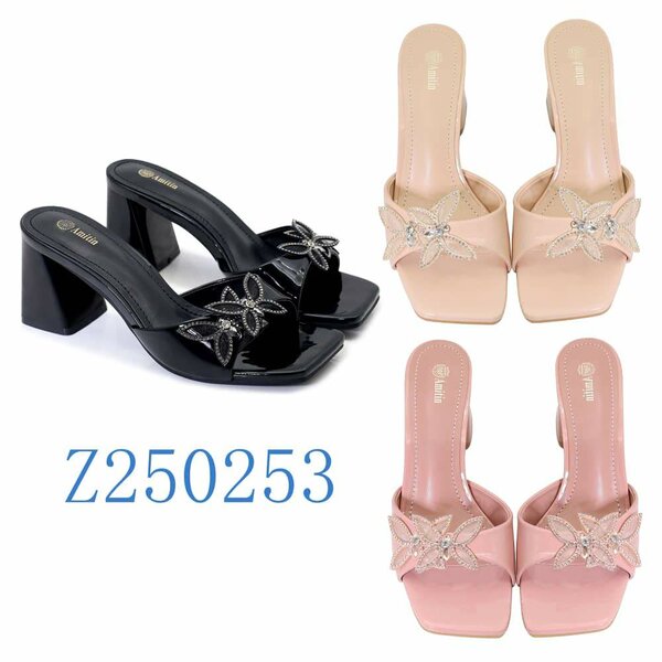 Mules élégantes à talons