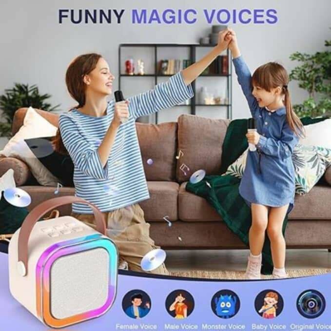 Mini enceinte bluetooth Karaoké