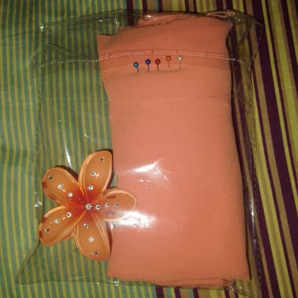 Ensemble Foulards Et Fleur