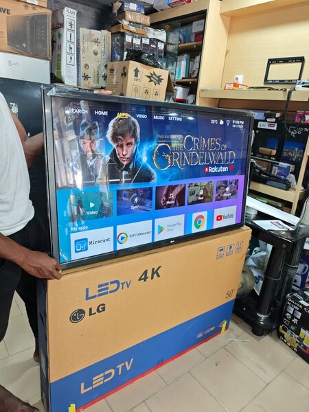TV 4k Android LG 50 pouce  Neuf