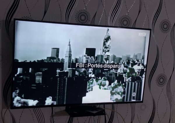 Télévision écran plat mural