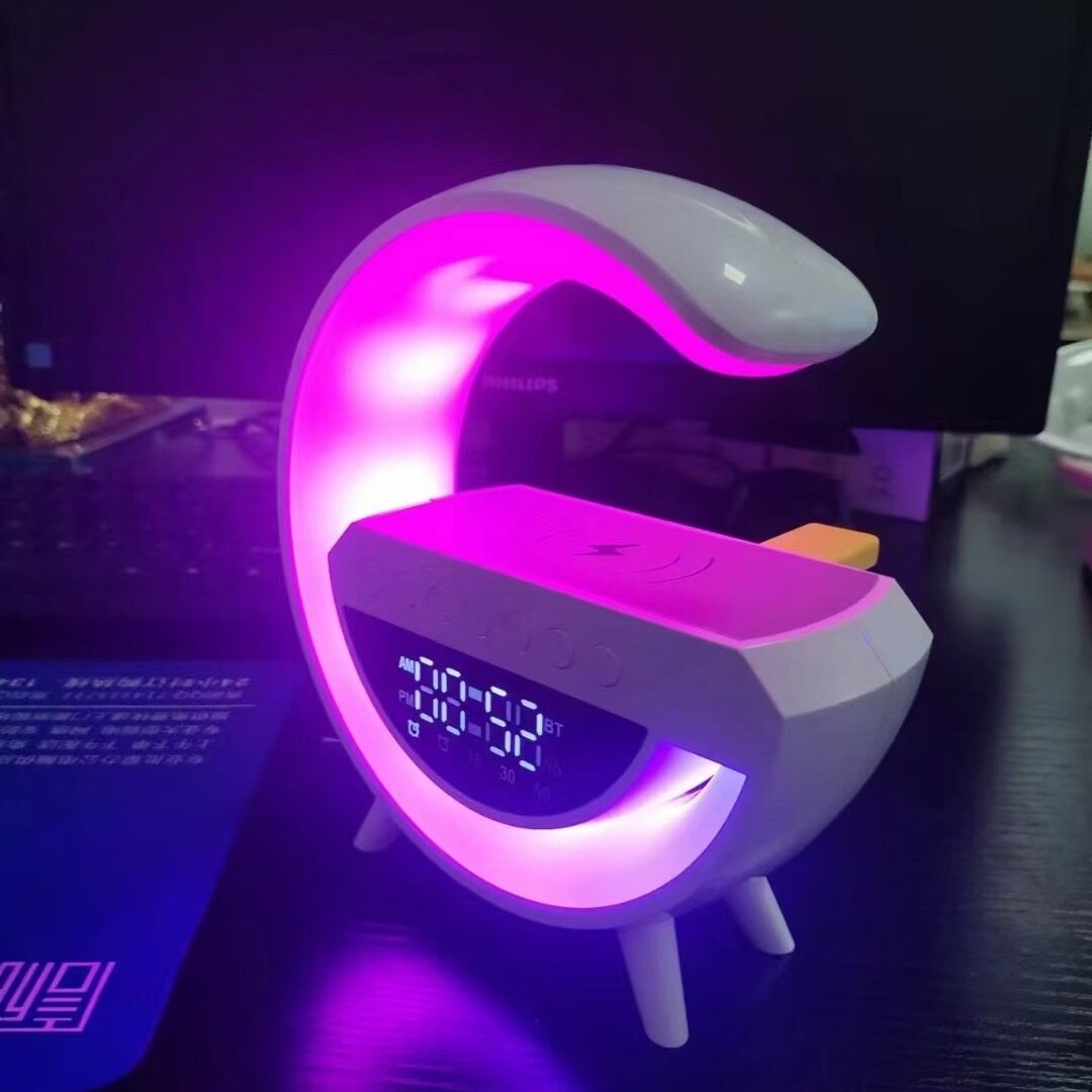 LED Wireless Charging phone Speaker