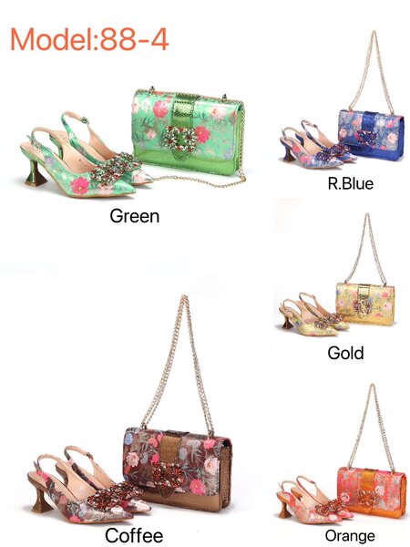 2024 Italian Design Girly Style Coffee Color Pointed Toe Wed