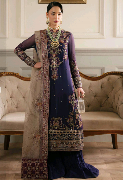 Nureh Introducing ELANORA - Unstitched: The Pinnacle of Luxury Fashion