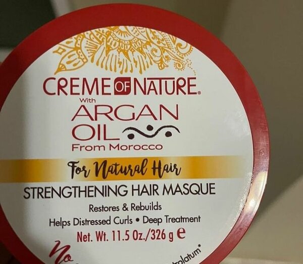 Creame Of Nature Argan Oil Strengthening Hair Masque