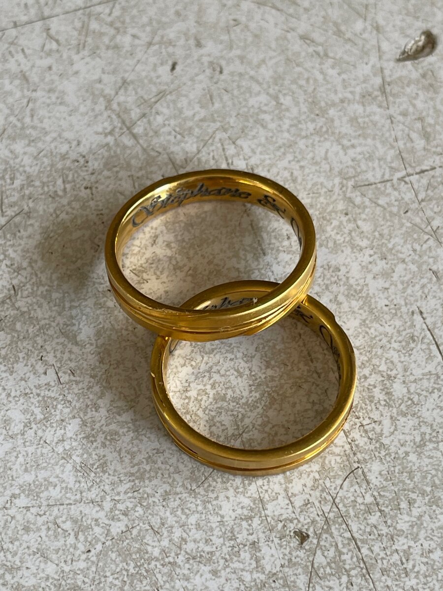 Les alliances plaqué