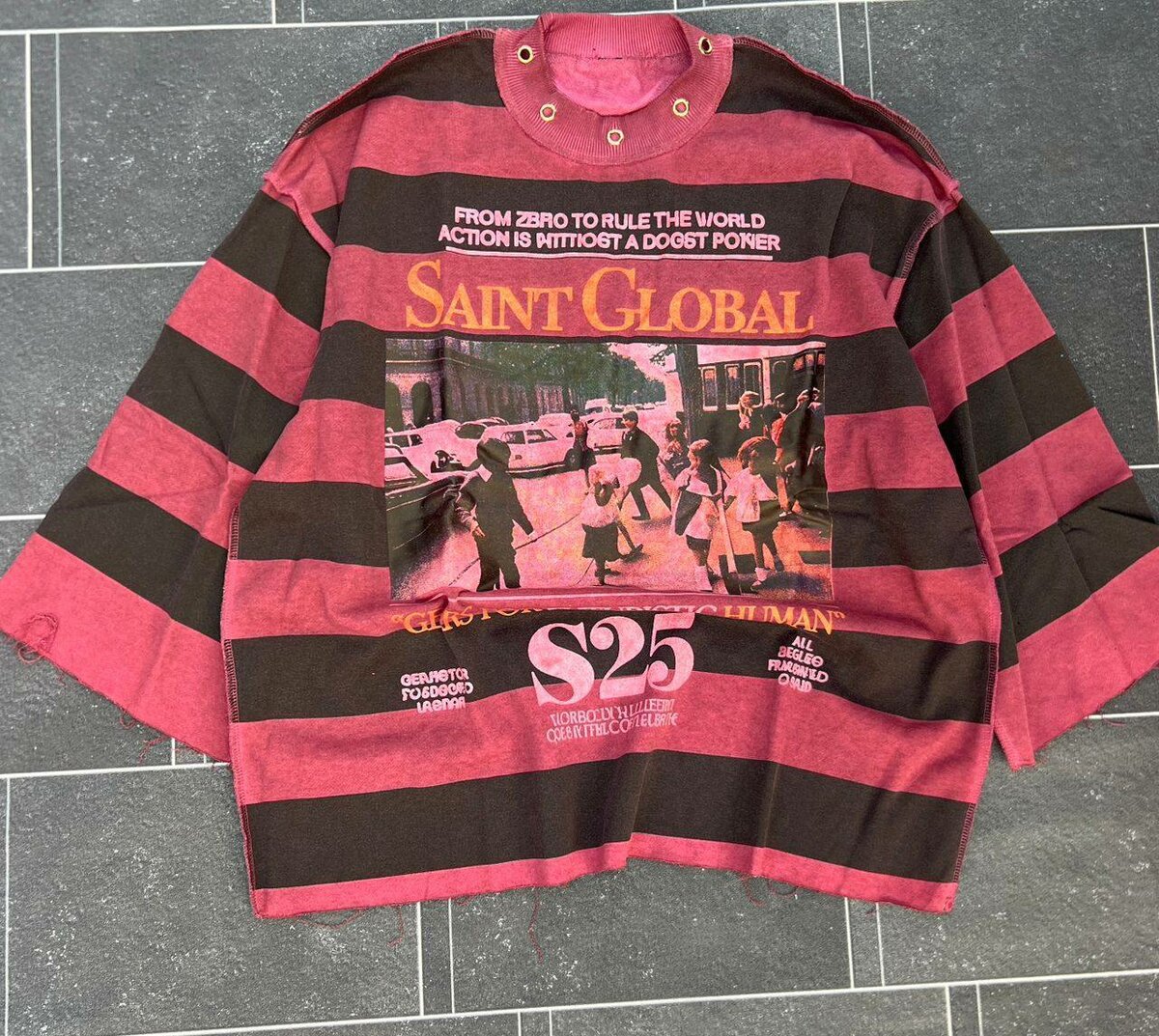 Sweatshirt à rayures XXL
