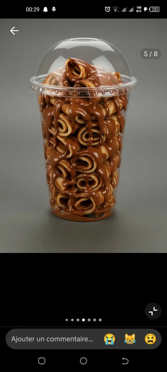 Pâtes sucrées au chocolat