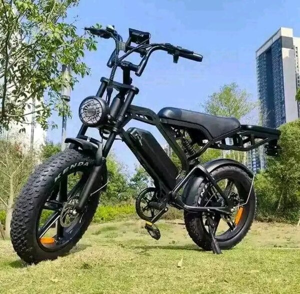 Vélo électrique tout-terrain robuste