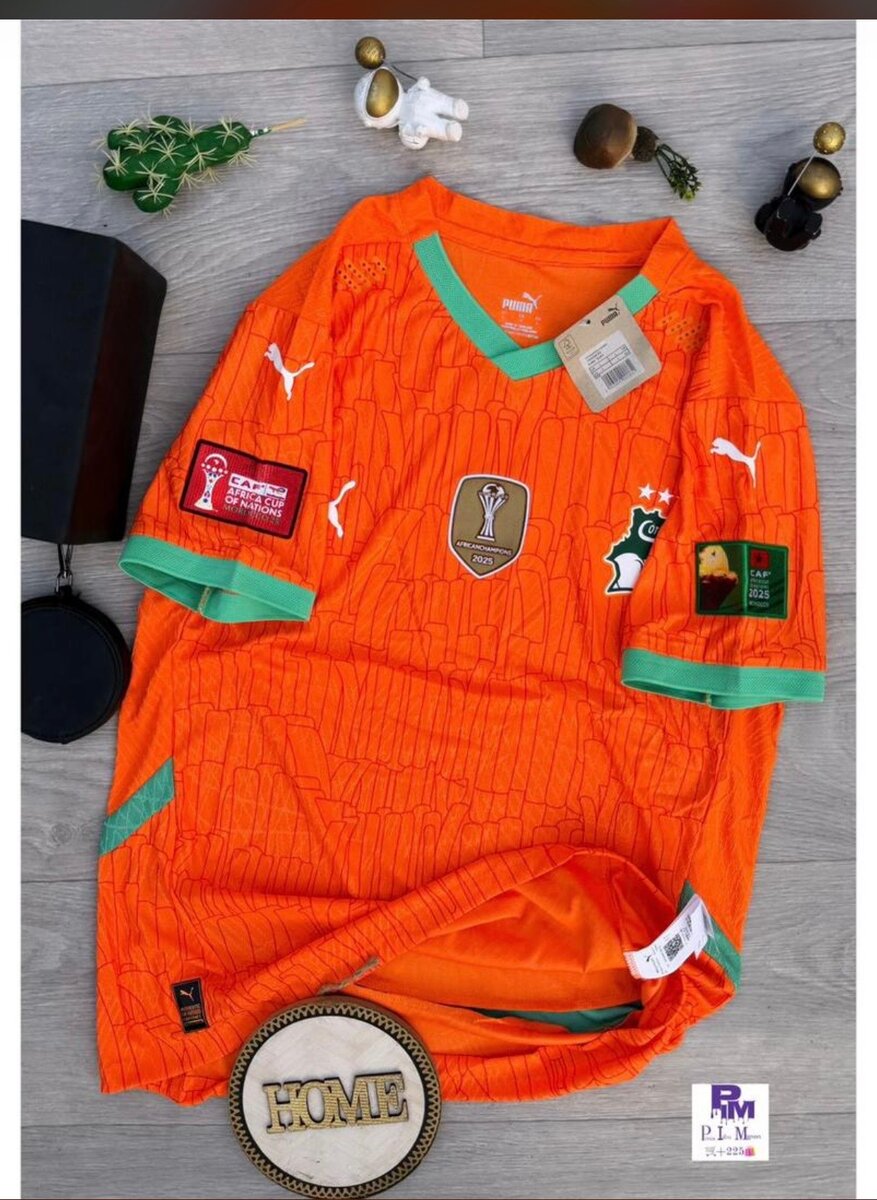 Maillot de Football Ivoire