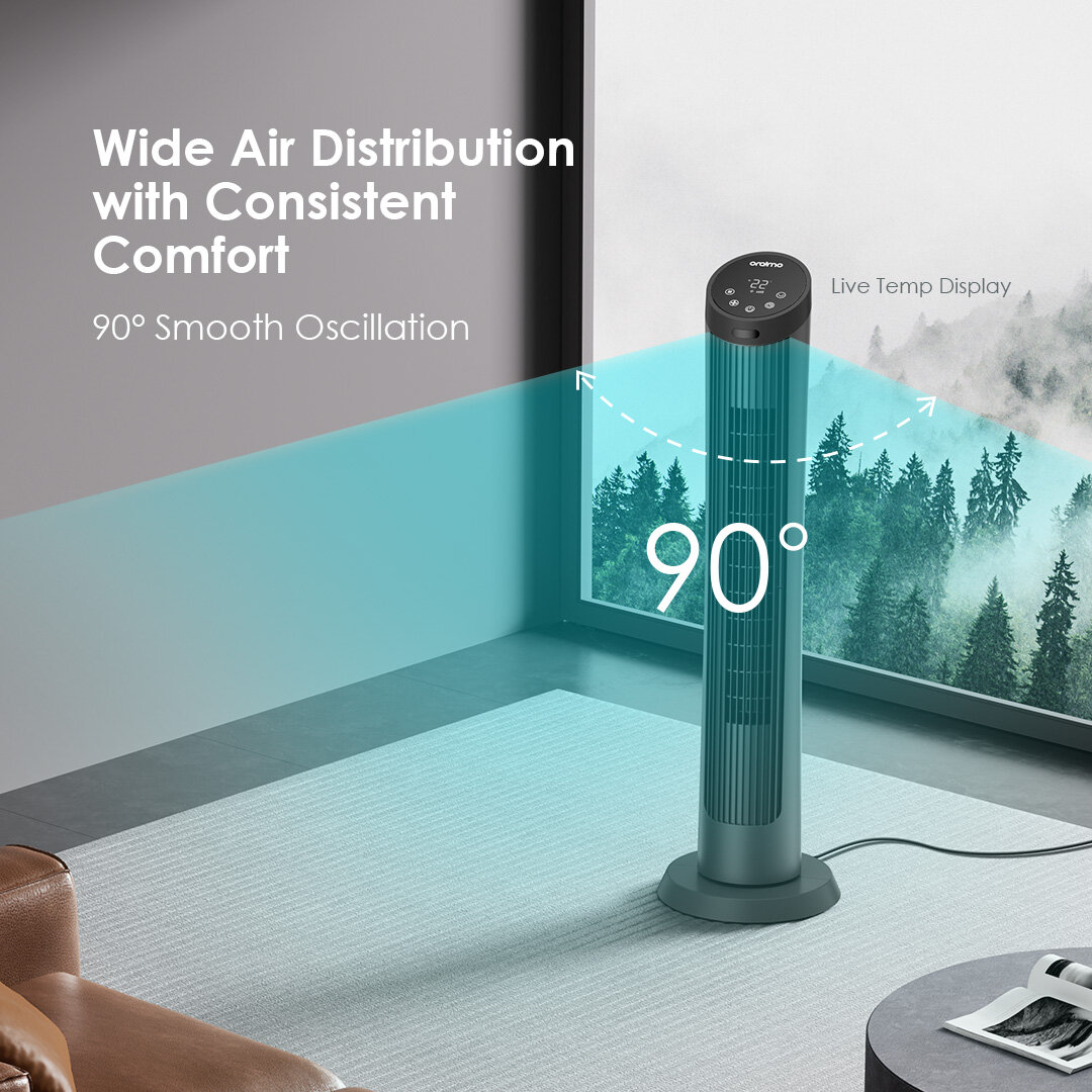 Ventilateur tour Oraimo ultra-silencieux