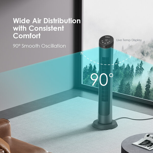 Ventilateur tour Oraimo ultra-silencieux