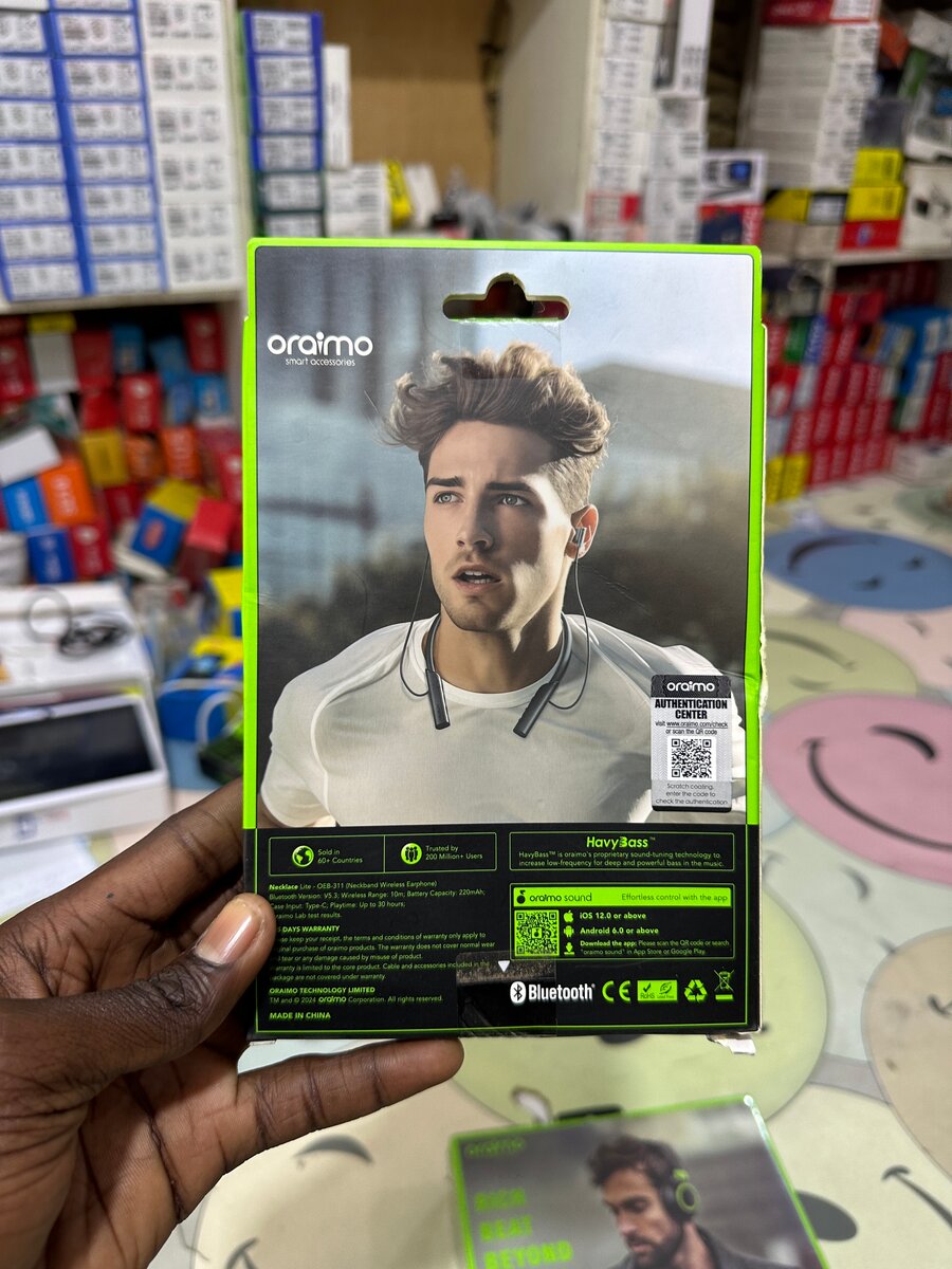 Écouteurs sans fil Oraimo