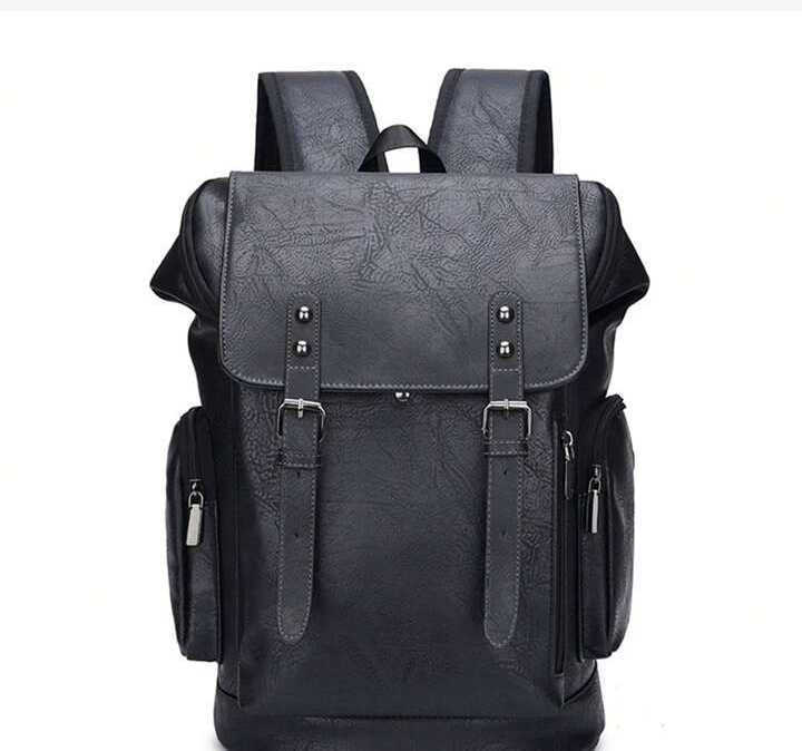 Large Capacity Backpack With Inner Zipper Pocket