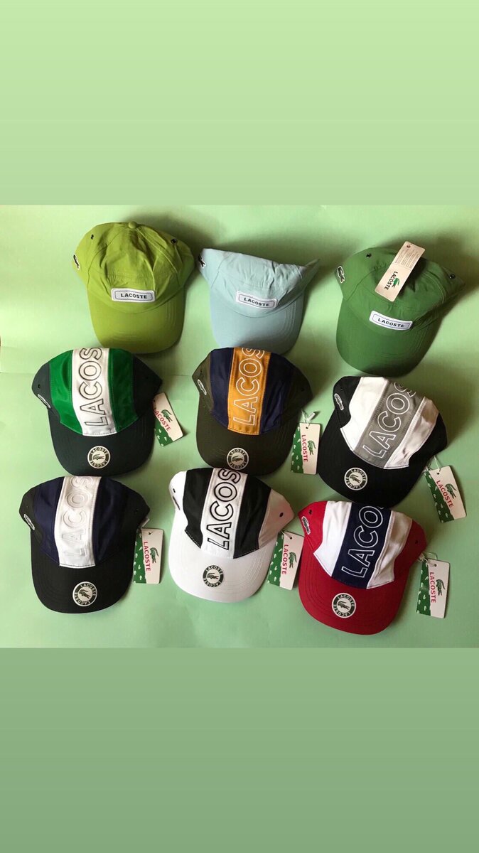 Lacoste caps