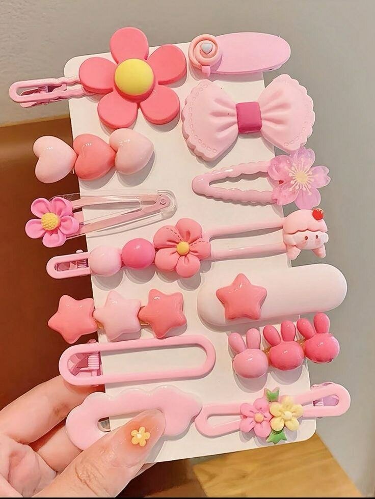 Barrettes Colorées Enfant