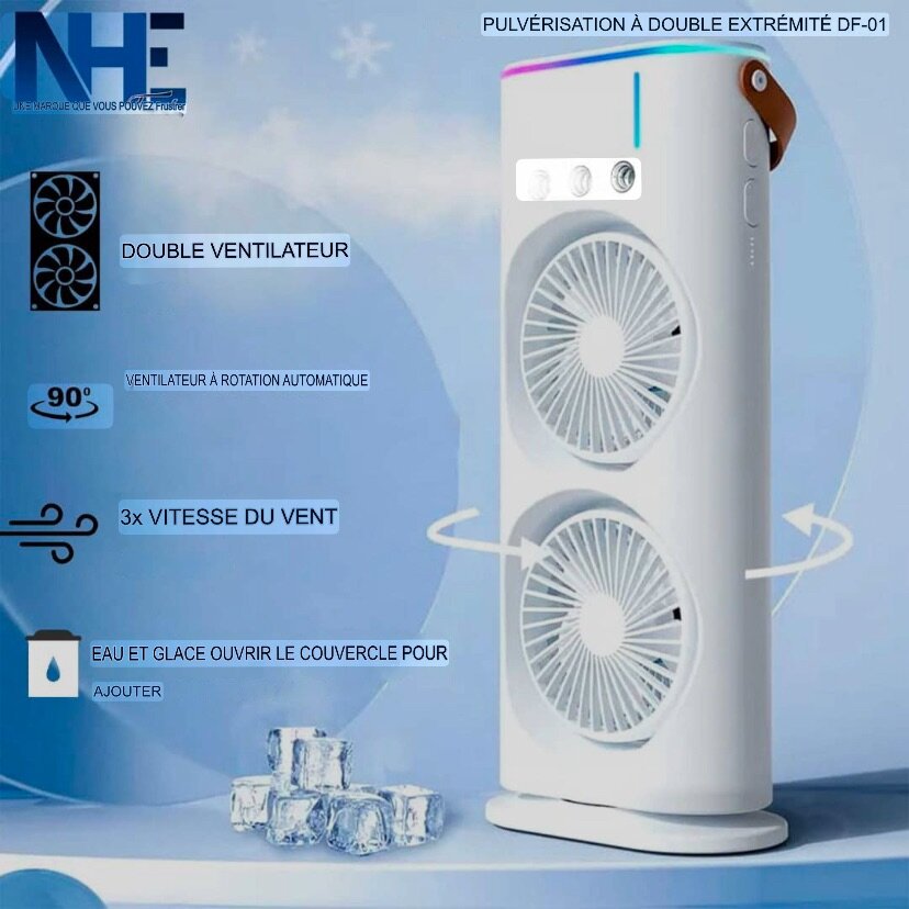 Ventilateur avec climatisation