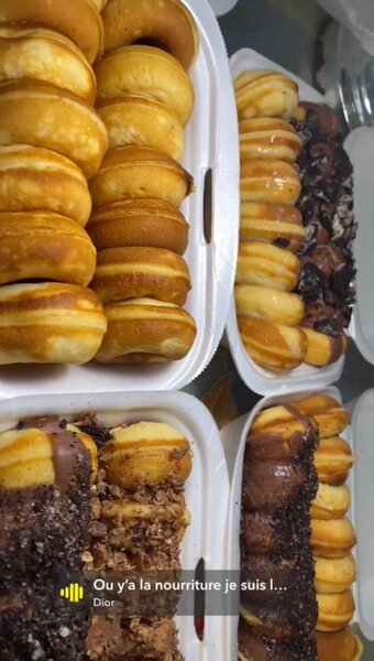 Donuts Nature et Nappé