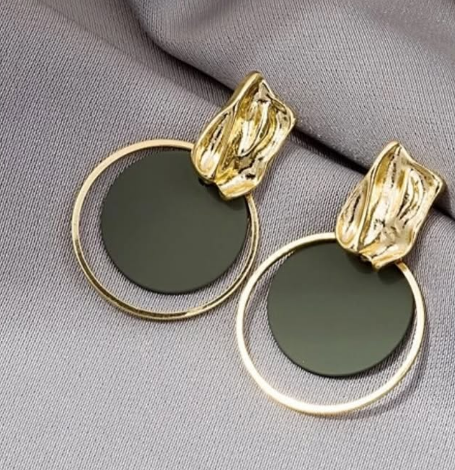 Beautiful fashionable earrings