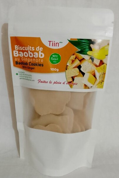 Biscuits de Baobab au Gingembre