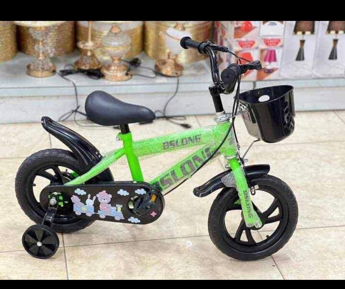 Vélo Enfant Coloré avec Roulettes