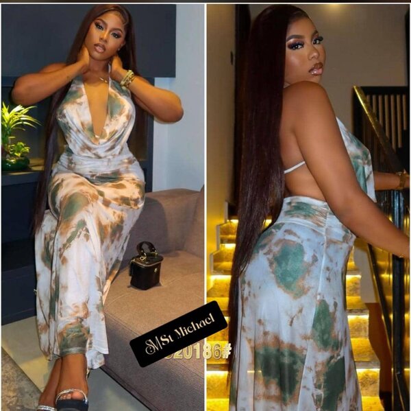 Robe longue élégante femme