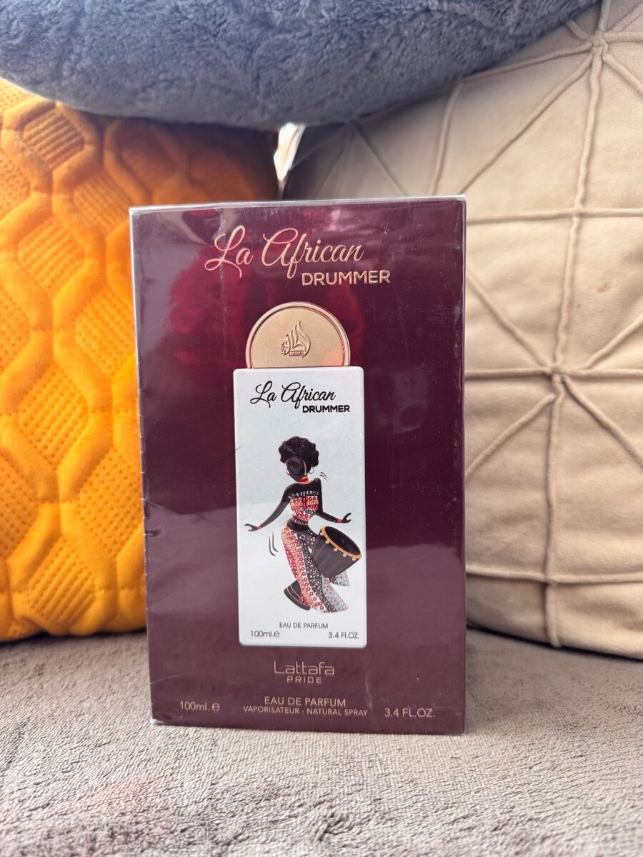 Lattafa la African drummer perfume