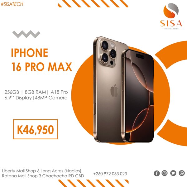 iPhone 16 Pro Max 256GB