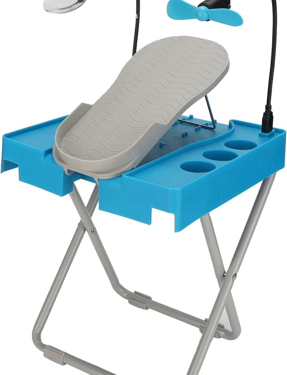 Le Repose-pieds De Beauté Pour Des Pédicures Faciles à Domic