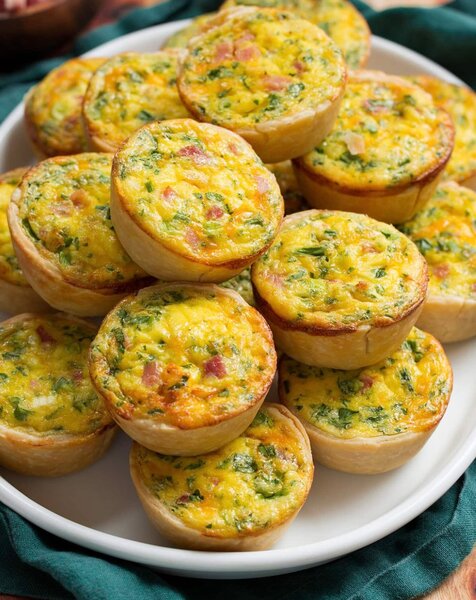 (5) Mini quiches gourmet