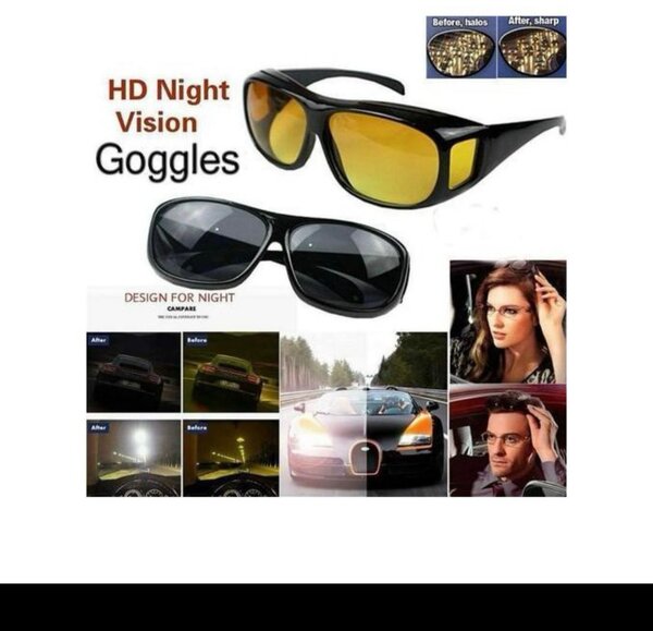 2psc Lunettes de conduite hd protection UV protéger