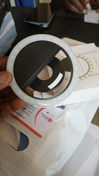 Mini ring lightselfie portable