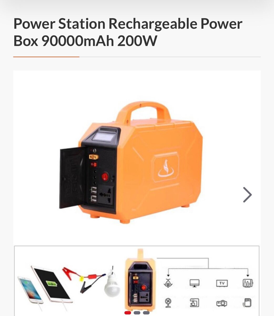 Quality Logo E003 Power Station 200w