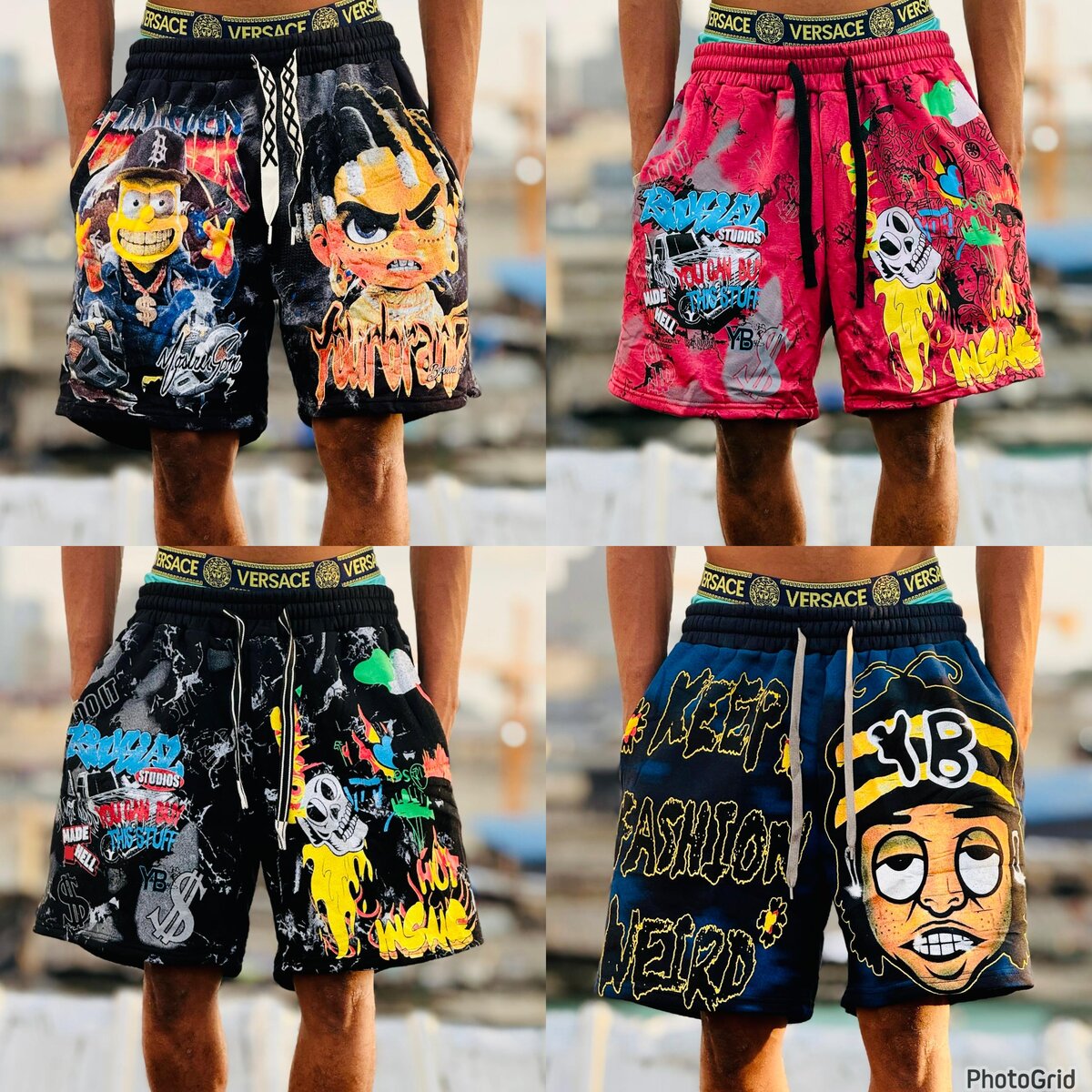Shorts graphiques tendance