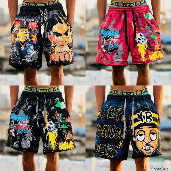 Shorts graphiques tendance