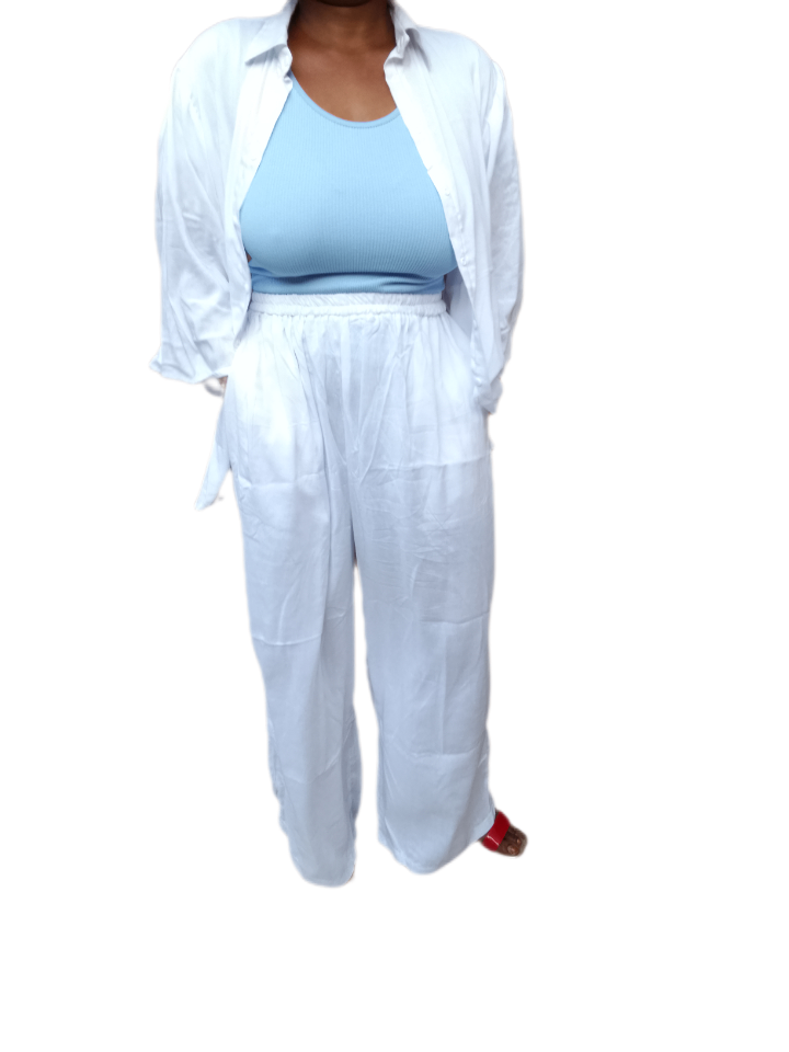 Ensemble Dempé blanc