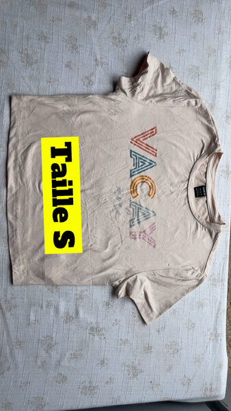 T-shirt en coton imprimé