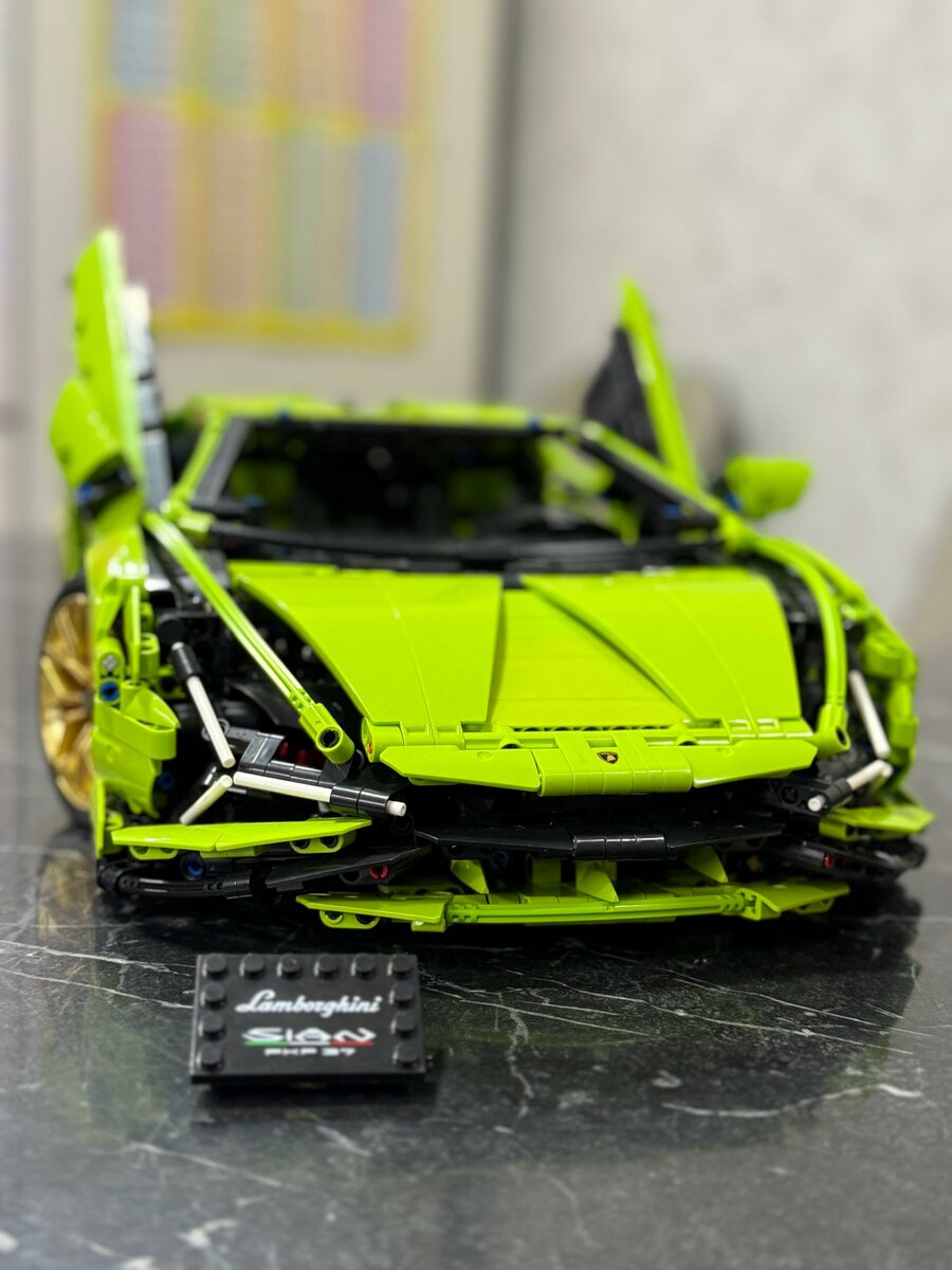 Конструктор  Lamborghini, масштаб 1:8  для детей и взрослых