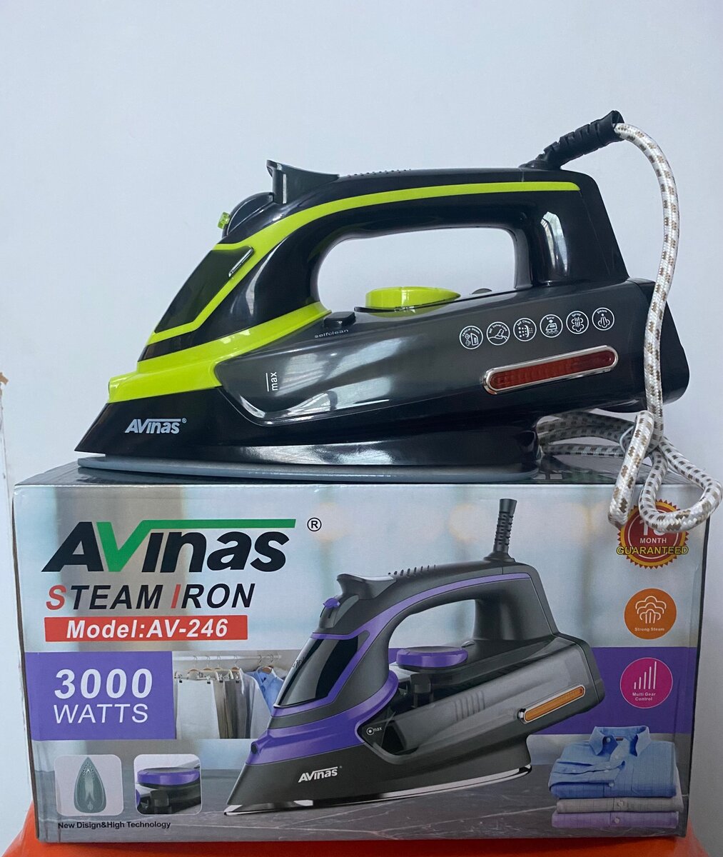 Electric Steam Iron - 3000W