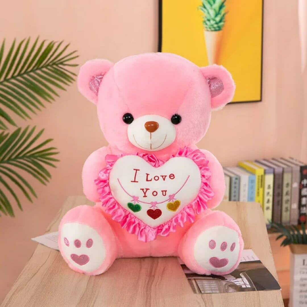 Peluche lumineux "I Love You"
