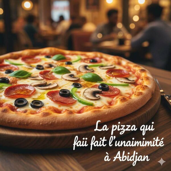 Pizza royale , pizza au champi