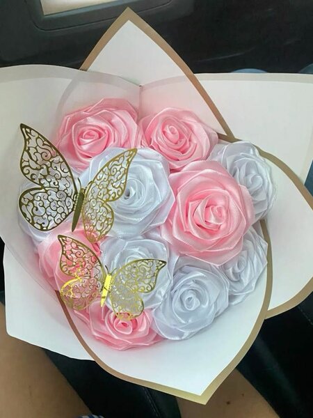 Ribbon Flower Bouquets